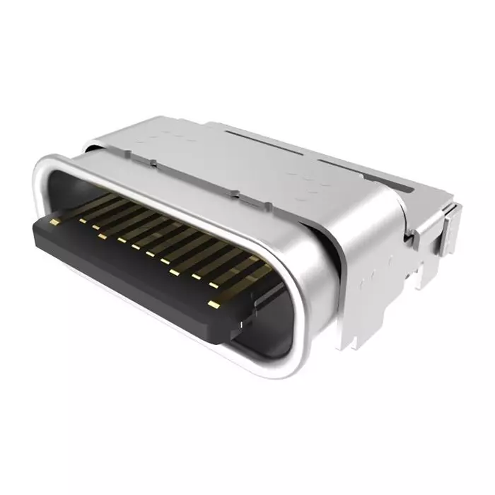 AMPHENOL COMMUNICATIONS SOLUTIONS USB CONN, 3.2 TYPE C, RCPT, 24POS, SMT, 124019372112A (Pack of 800)