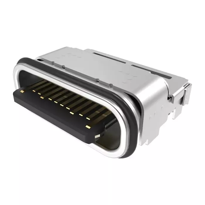 AMPHENOL COMMUNICATIONS SOLUTIONS USB CONN, 3.1 TYPE C, RCPT, 24POS, SMT, 124018802112A (Pack of 800)