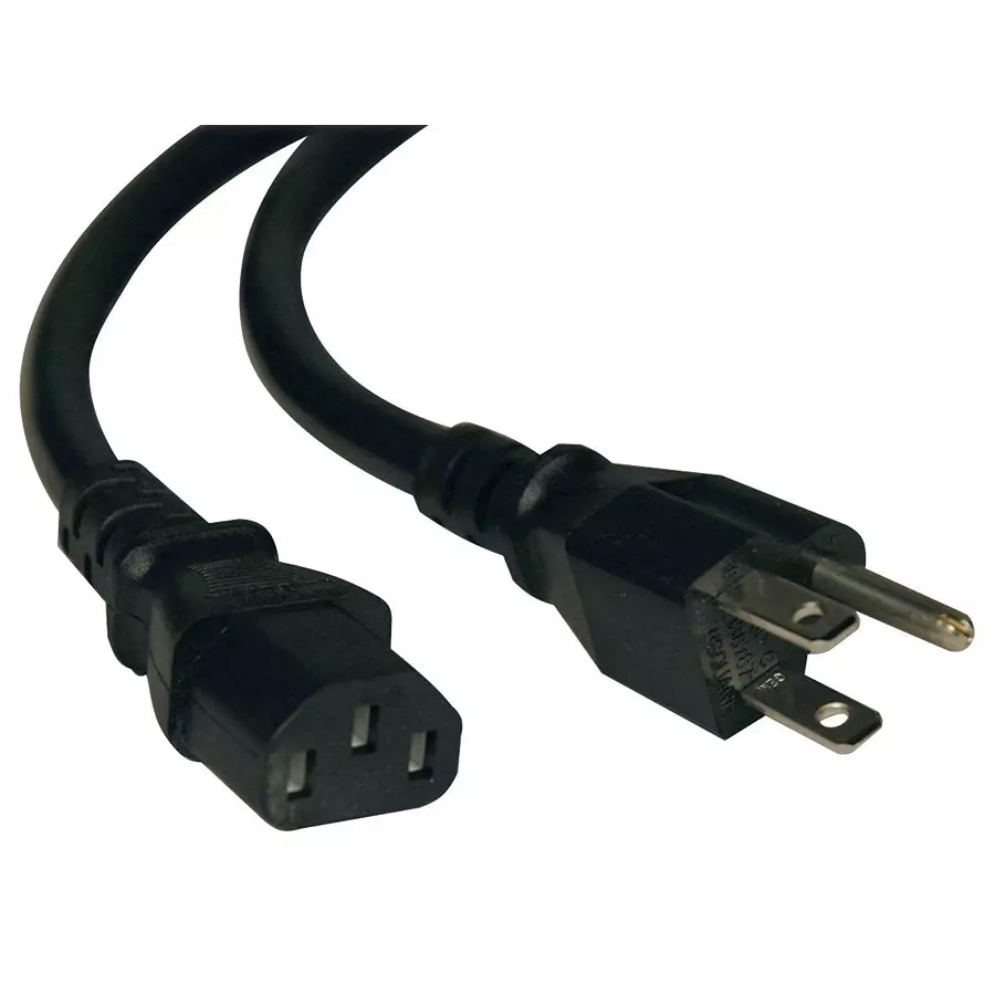 EATON TRIPP LITE POWER CORD, NEMA 5-15P/IEC C13, 3FT, 15A, P007-003