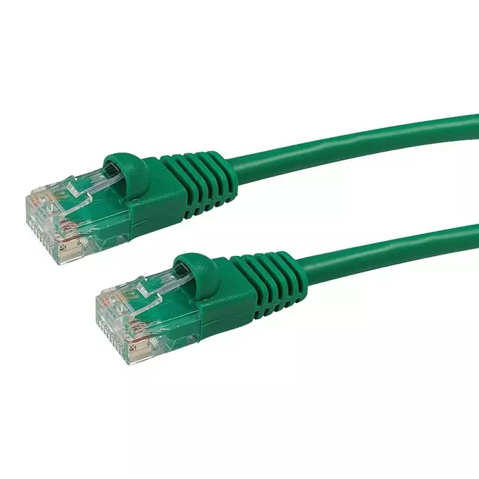 VIDEK PATCH LEAD, CAT5E, GREEN, 2M, 2965-2G