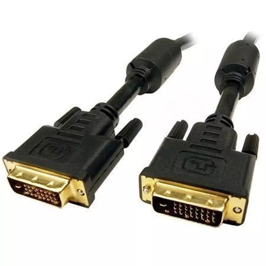 STELLAR LABS 5M Dvi-D Dvi Dual Link Cable Male To Male, 10DV-07105-G