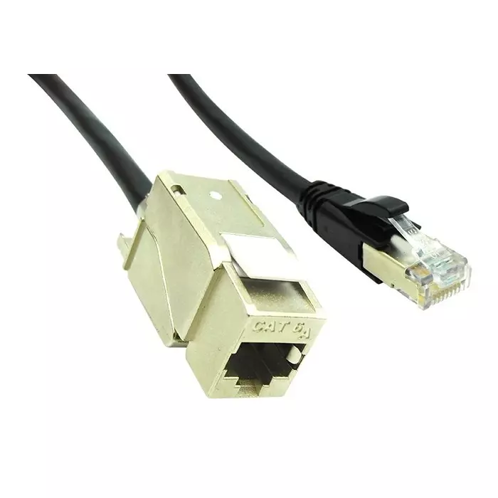 BEL Enet Cable, Cat6A, Rj45 Jack-Plug, 10Ft, BM-1BJPK010F