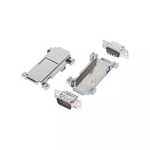L-COM ADAPTER, D-SUB 9POS PLUG-RCPT, SHLD, DIY9CMF