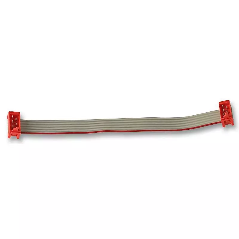 AMP - TE CONNECTIVITY Ribbon Cable, Micro-Match Plug to Micro-Match Plug, 6 Ways, 6 ", 150 mm, 1.27 mm, 1483351-2