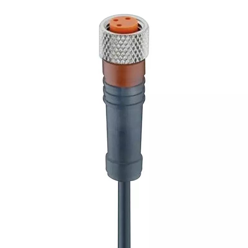 LUMBERG AUTOMATION Sensor Cord, 3P, M8 Plug-Free End, 10M, RKMV 3-224/10 M.