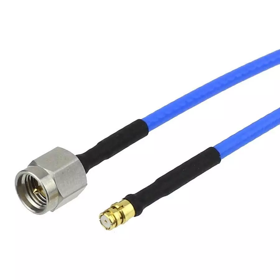 FAIRVIEW MICROWAVE Cable Assembly, SMA PLUG-SMP JACK, 50 OHM, 6", FMC0222085-06