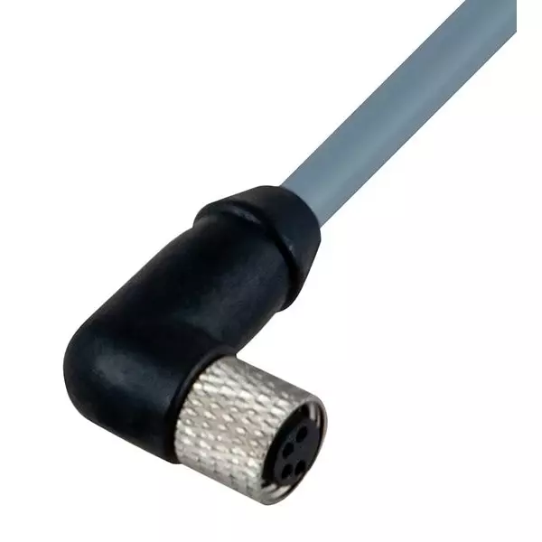 CARLO GAVAZZI Cable Assembly, 4P, R/A Rcpt-Free End, 16.4, CON54NFA5.