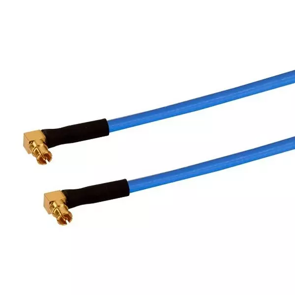 JOHNSON - CINCH CONNECTIVITY Cable Assembly, R/A Smpm Jack-Jack, 609.6 mm (24 Inch), 415-0535-024