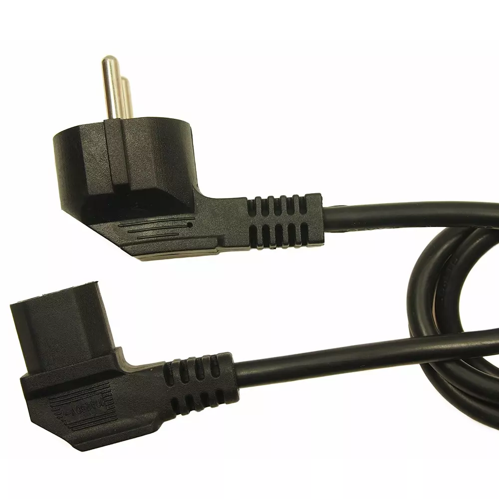 RS PRO Power Cord 10 Amp 250 V Black Sheath 2.5 m, 2796310