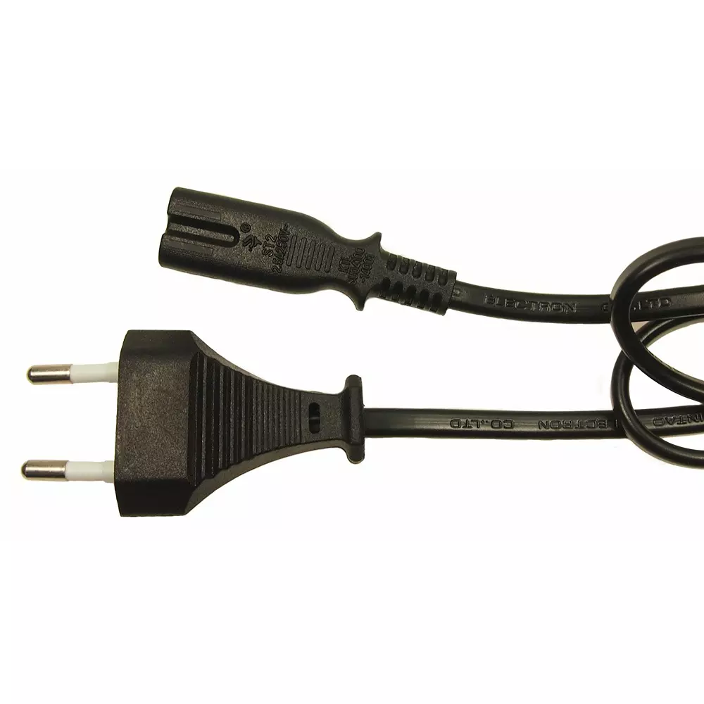 RS PRO Power Cord 2.5 Amp 250 V Black Sheath 2 m, 2796311