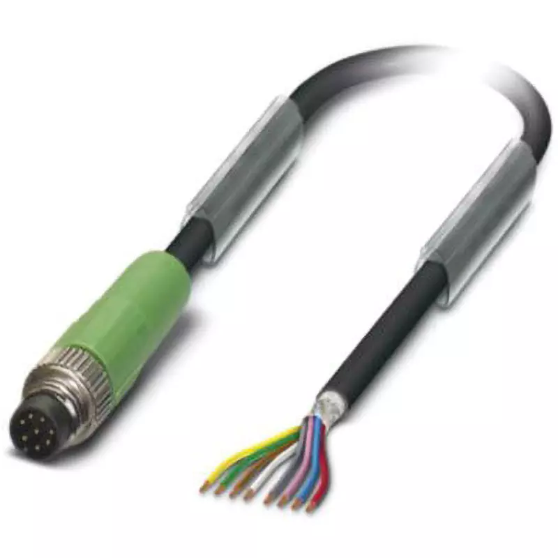 Phoenix Contact Cables & Connector 8 Pole M88 pin Connector, 1404141