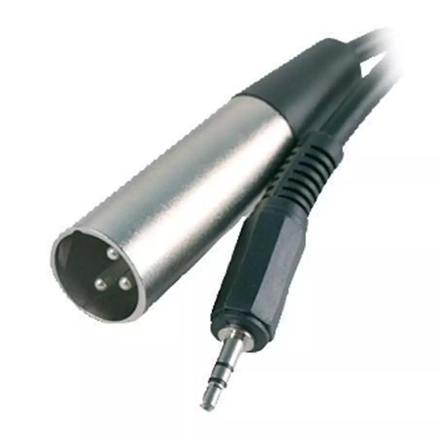 MULTICOMP PRO Audio / Video Cable Assemblies CABLE, XLR PLUG-3.5MM STEREO PLUG, 6FT, PSG00750