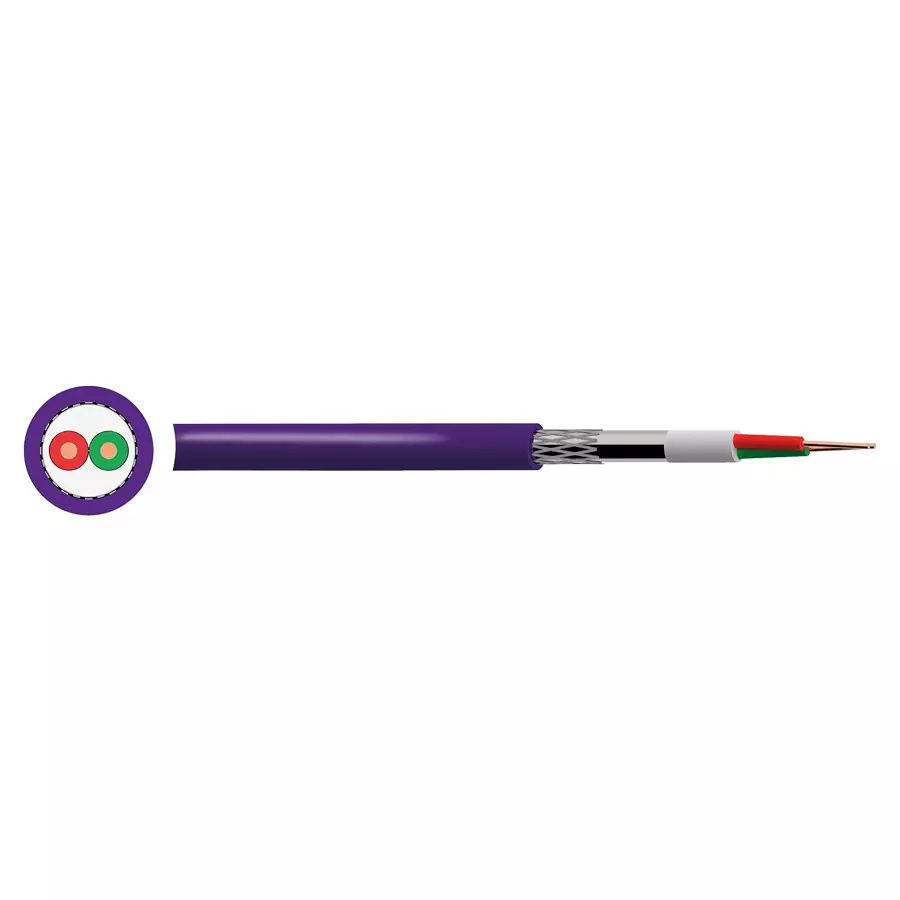 MULTICOMP PRO Multipair Cable PROFIBUS DP L2/FIP 1X2X0.64 LSZH VT 100M, PP001649