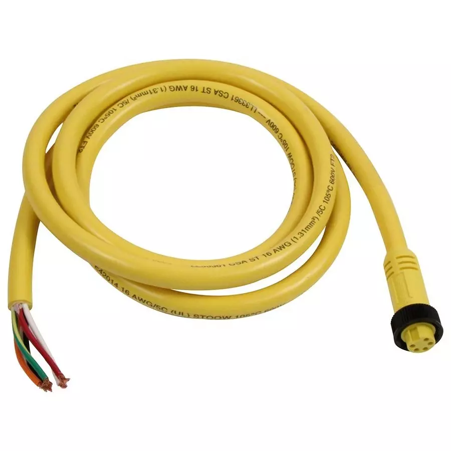 MOLEX Sensor Cable Assemblies CORD, 7/8-16 SOC CONTACTS 5 POSITION STRAIGHT PLUG 1300061163