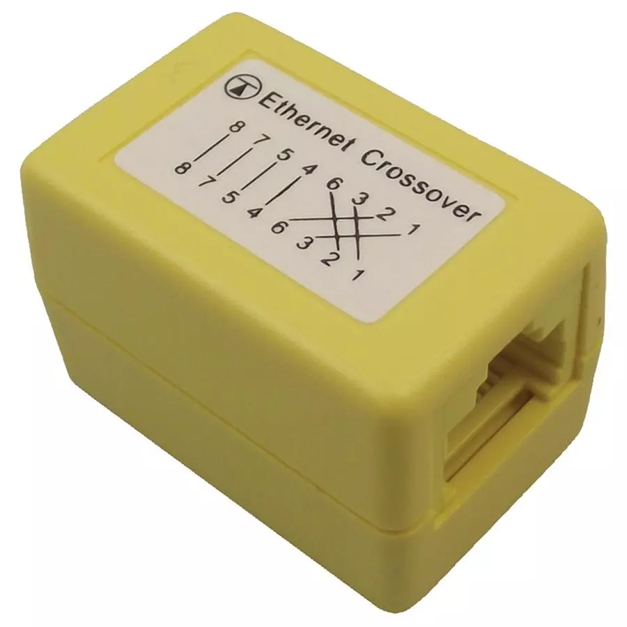 PRO SIGNAL COUPLER, RJ45, CAT5E, CROSSOVER, F-ACX