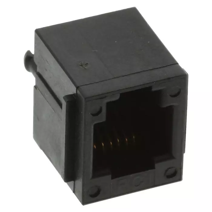 AMPHENOL COMMUNICATIONS SOLUTIONS MODULAR, JACK, THT, VERTICAL, RJ12, 6P6C, 90512-001LF