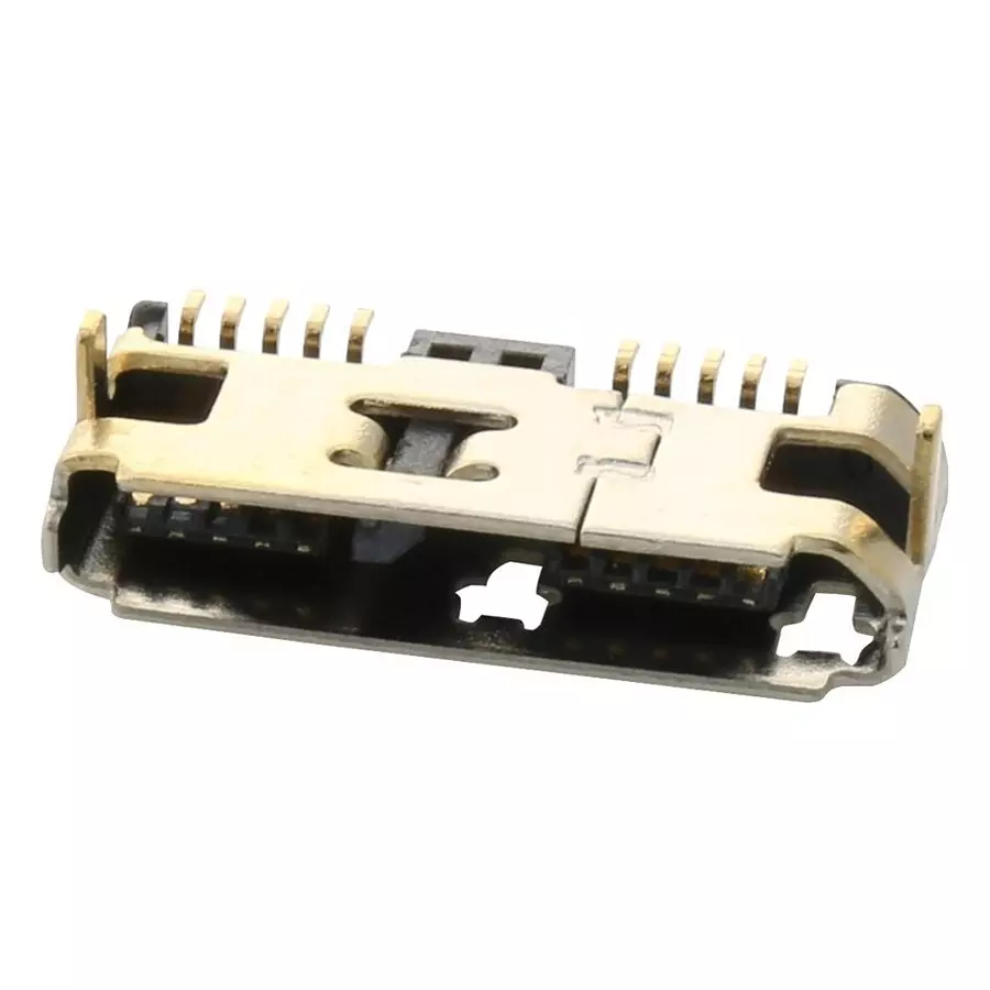 AMPHENOL COMMUNICATIONS SOLUTIONS USB CONN, 3.0 TYPE MICRO B, RCPT, SMD, GSB343K33HR