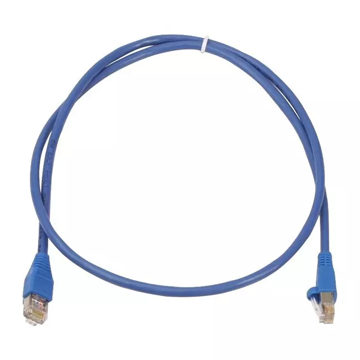 VIDEK PATCH LEAD, CAT6, BLUE, 0.5M, 2996-0.5B