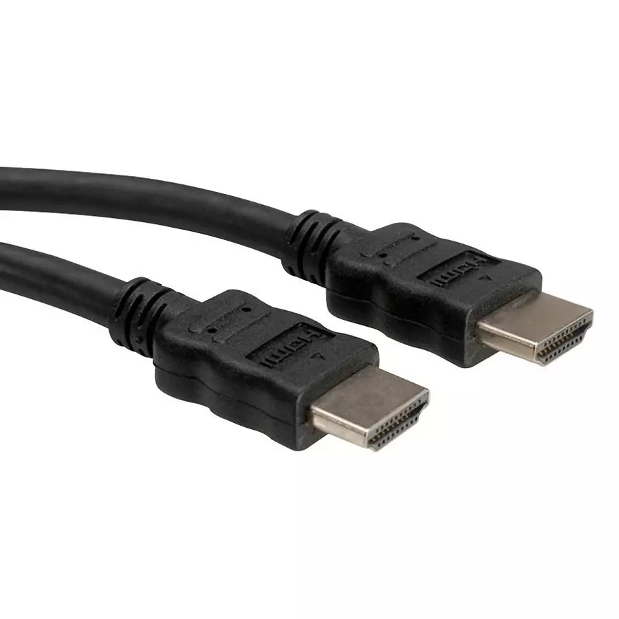 ROLINE AUDIO/VIDEO CABLE, HDMI A PLUG, 5M, BLK, 11.04.5735