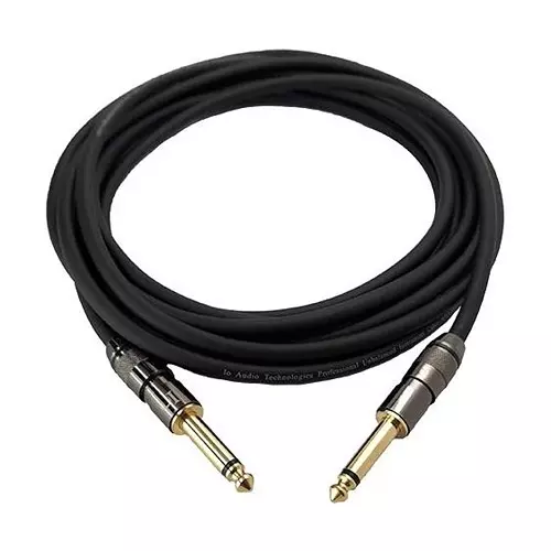 IO AUDIO TECHNOLOGIES Cable Assy, 1/4" Mono Plug-Plug, 20Ft, IO-IC109020-T2MBK