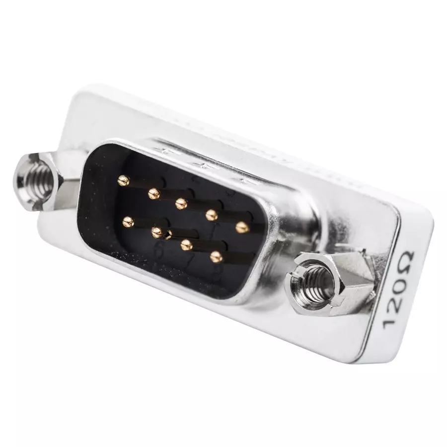 KVASER Interface, Db9 Plug-Rs-232 Serial, 00801-4