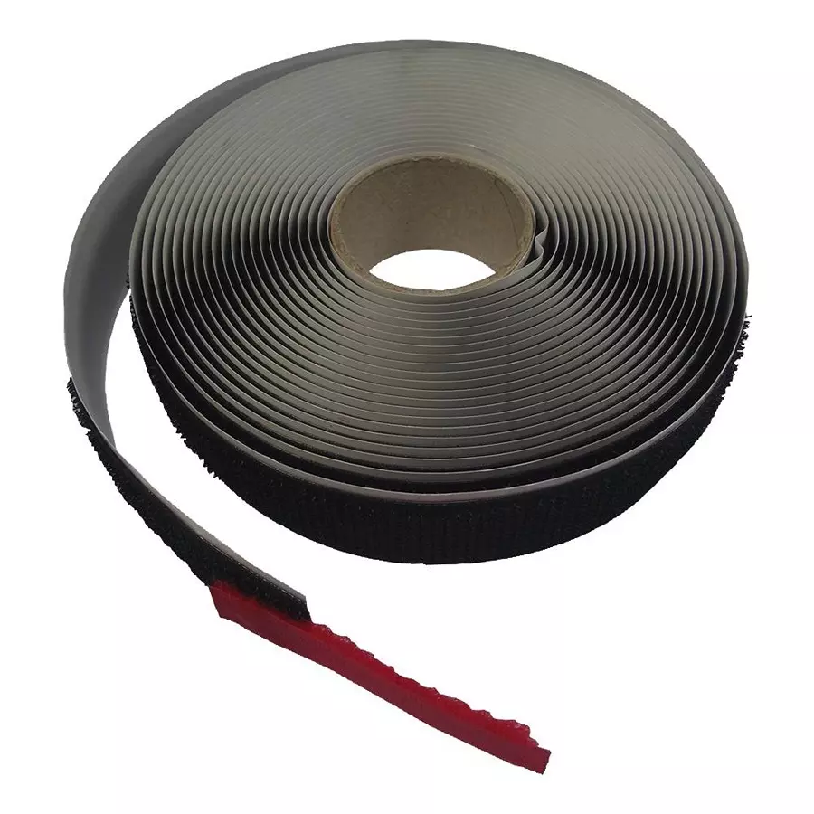 VELCRO Hook And Loop Hook, Black, 20Mm, 5M Reel, 107424