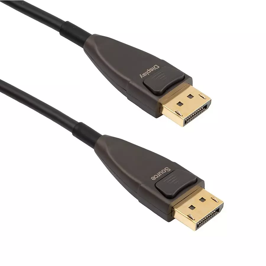 L-COM CABLE, DISPLAYPORT 1.4 PLUG-PLUG, 15M, AOC-DPDP-14-015