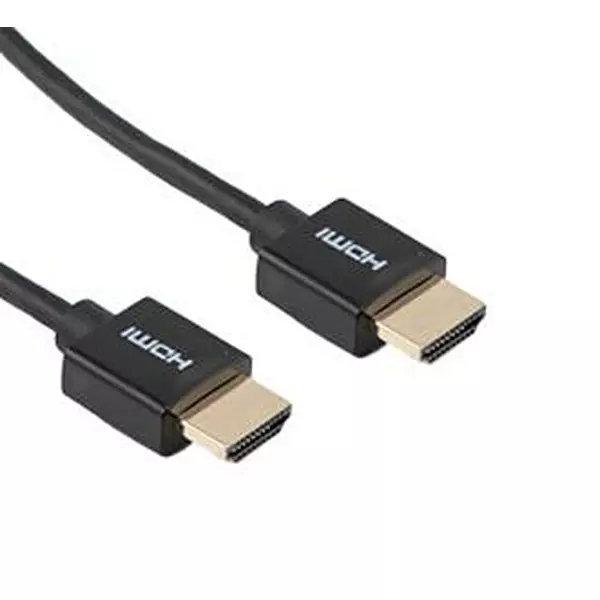 L-COM CABLE, HDMI PLUG-PLUG, 1FT, VHA00022-1F