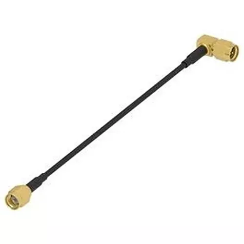 TE CONNECTIVITY Cable Assembly, SMA PLUG TO R/A PLUG, 50 OHM, L000869-03.