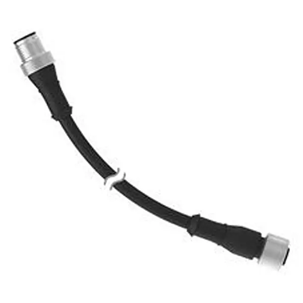 BANNER ENGINEERING Cable Assembly, 4P M12 Plug-Rcpt, 50, MQDEC-450SS.