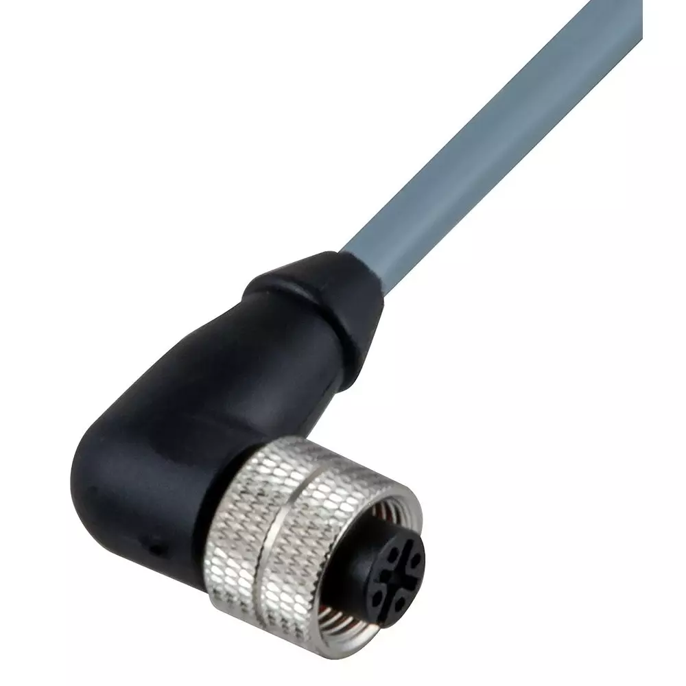 CARLO GAVAZZI Cable Assembly, 5P, R/A Rcpt-Free End, 6.6, CON15NFA2.