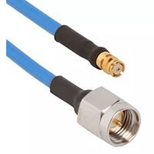 AMPHENOL SV MICROWAVE Cable Assembly, Smp Jack-Sma Plug, 609.6 mm (24 Inch), 7012-1323.