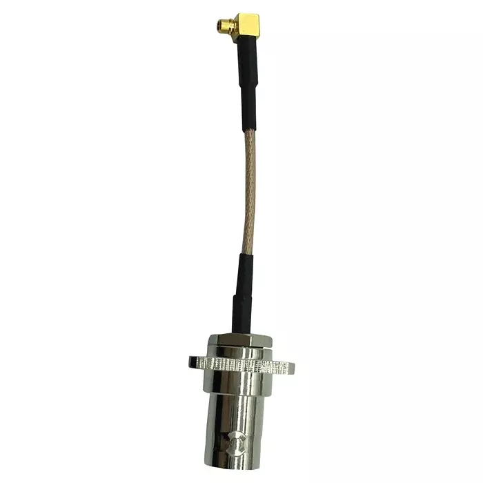 MULTICOMP PRO RF Coaxial Cable Assemblies RF CABLE, BNC SOCKET-MMCX R/A PLUG, 75MM, MC002996