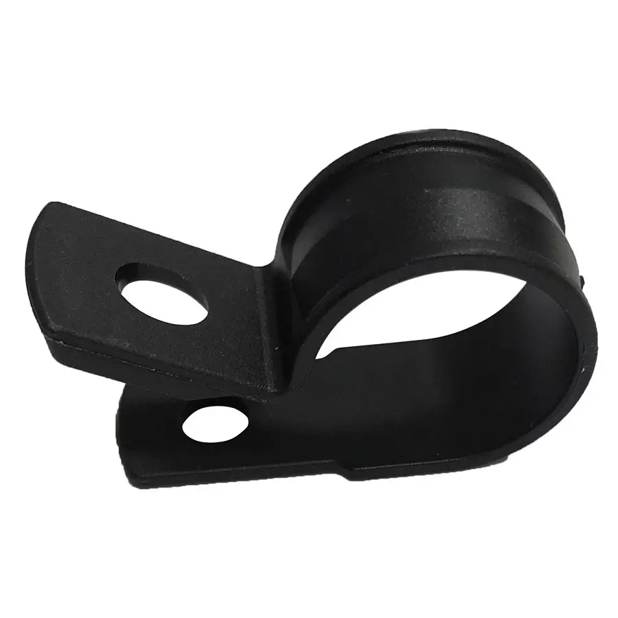 MULTICOMP PRO Cable Clamps / Cable Clips SCREW MNT CABLE CLAMP, #10, PA 6.6, BLK, MP001673 (Pack of 100)