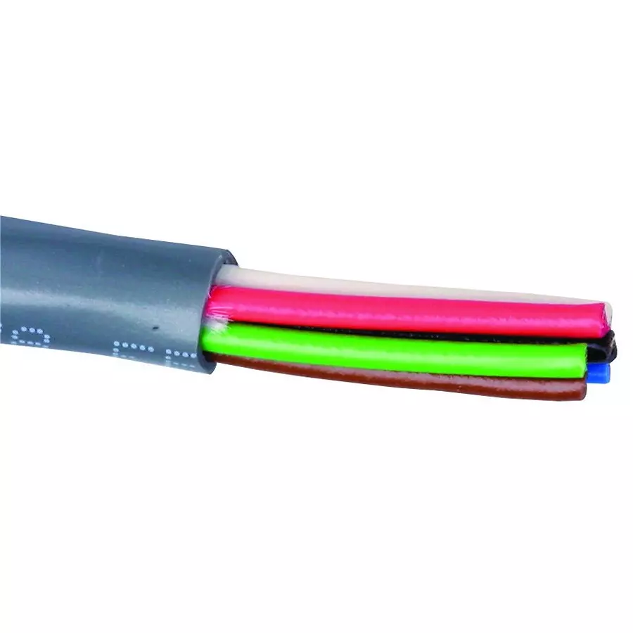 BELDEN UNSHIELDED MULTICONDUCTOR CABLE, 5 CONDUCTOR, 18AWG, 100FT, 300V, 8465 060100