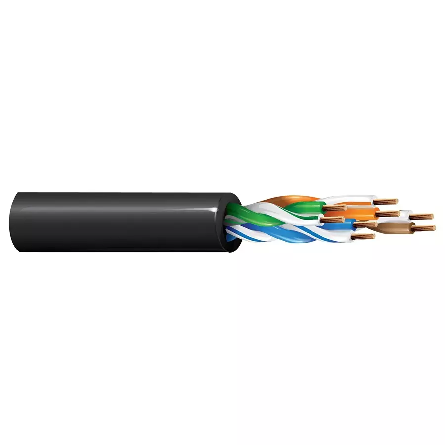 BELDEN SHLD NETWORK CABLE, 4 PAIR, 23AWG, PER M, 74004E.01305