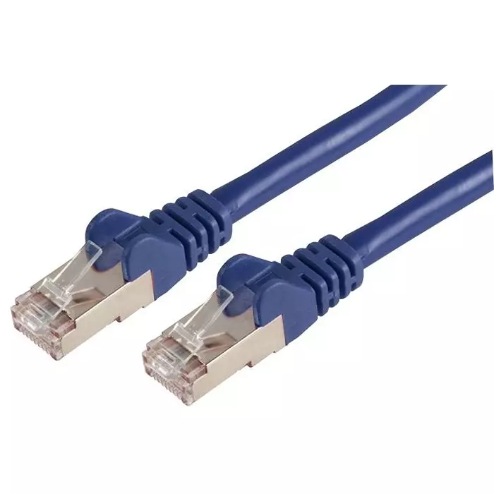 PRO SIGNAL PATCH CORD, RJ45 PLUG, CAT6A, 15M, BLUE, PSG91124
