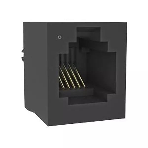 AMPHENOL COMMUNICATIONS SOLUTIONS MODULAR CONN, 6P6C, CAT5, JACK, TH, RJE08166011F.
