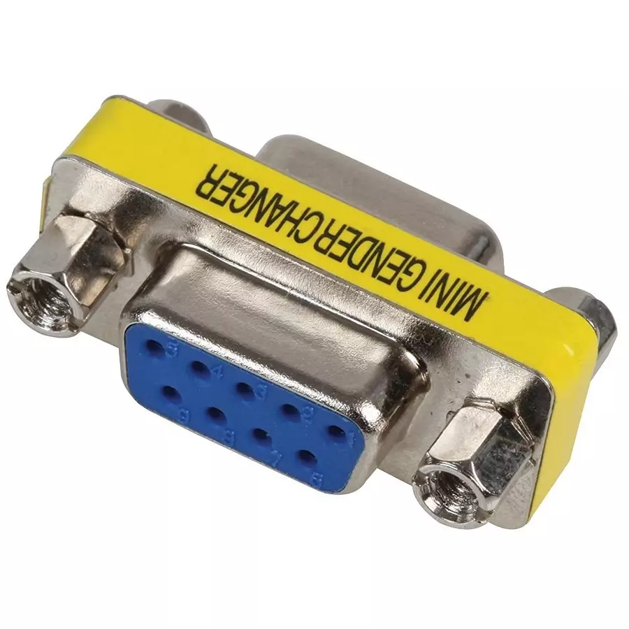 VIDEK GENDER CHANGER, D 2 SKT, 9WAY, 8101