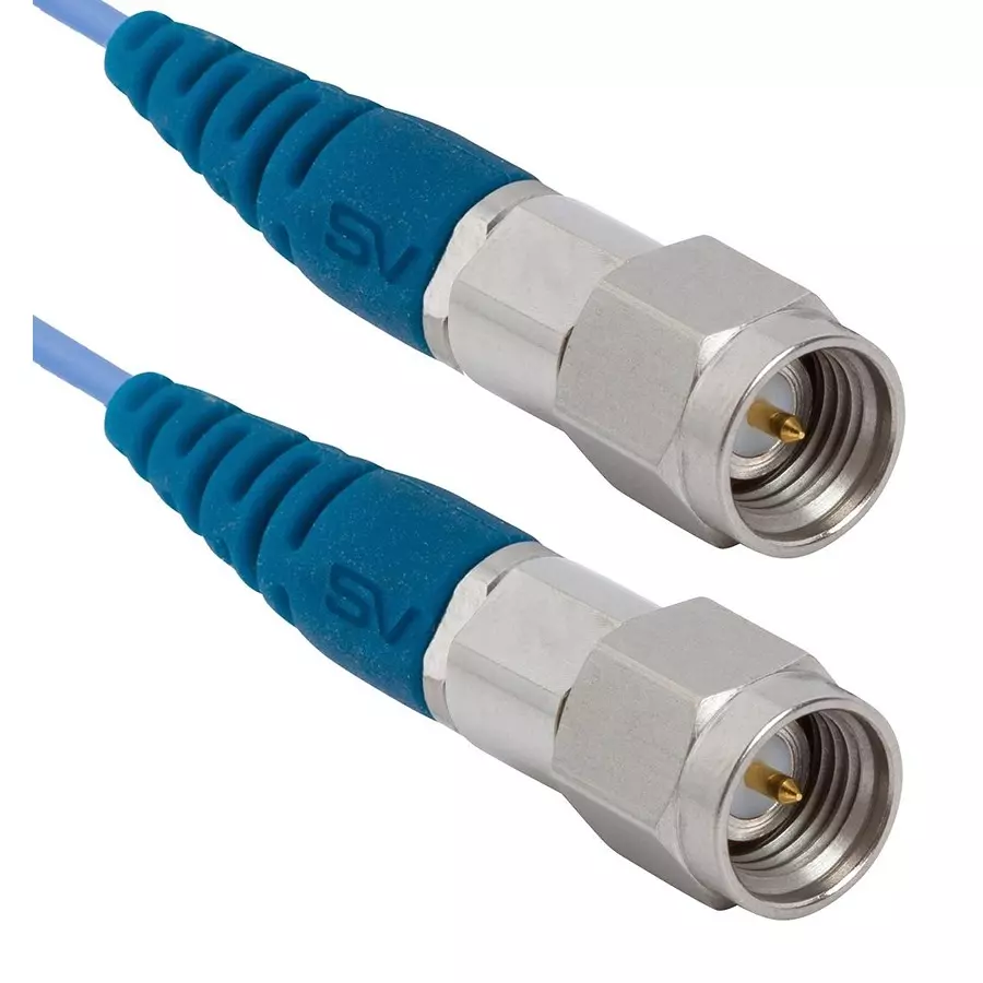 AMPHENOL SV MICROWAVE CABLE ASSY, SMA PLUG-PLUG, 12", 7029-3649