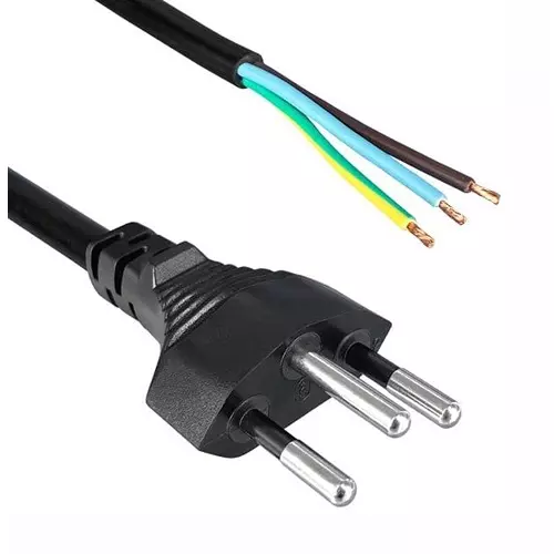 QUALTEK ELECTRONICS POWER CORD, SEV 1011 PLUG-FREE END, 2.5M, 377003-E01