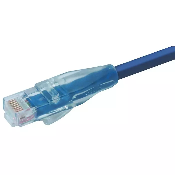 L-COM PATCH CORD, CAT 5E, 7FT, BLUE, TRD815BL-7