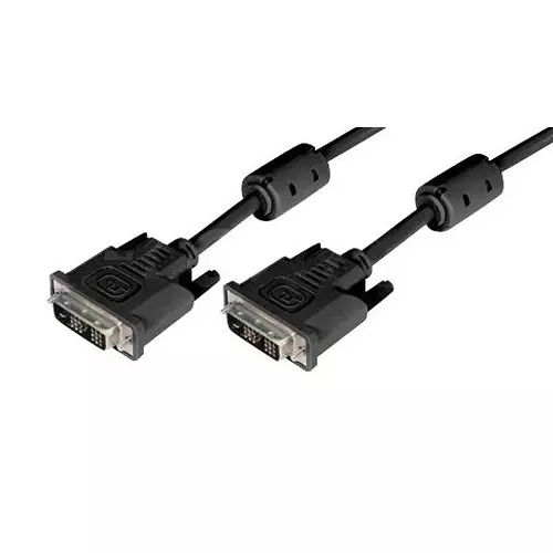 L-COM AUDIO/VIDEO CABLE, DVI-D PLUG, 10 , BLK, CGDVIMM-10