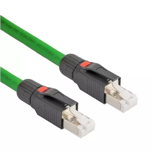 L-COM PATCH CORD, RJ45 PLUG-PLUG, CAT5E, 19.7", TRGPA401-05M