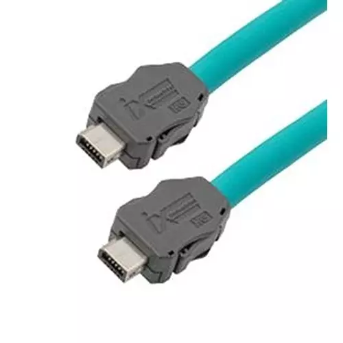 L-COM ENET CORD, CAT6A, IX B PLUG-B PLUG/16.4 , TRGIX602IN-TEL-5M