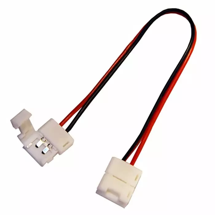 JKL Components Joiner Connector Cable LED Cable for High Density LED Ribbon, 137 mm, ZCH-137HD-8J