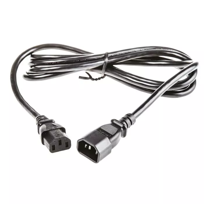 APC IEC C13 Socket to IEC C14 Plug Power Cord, 2.5m, AP9870