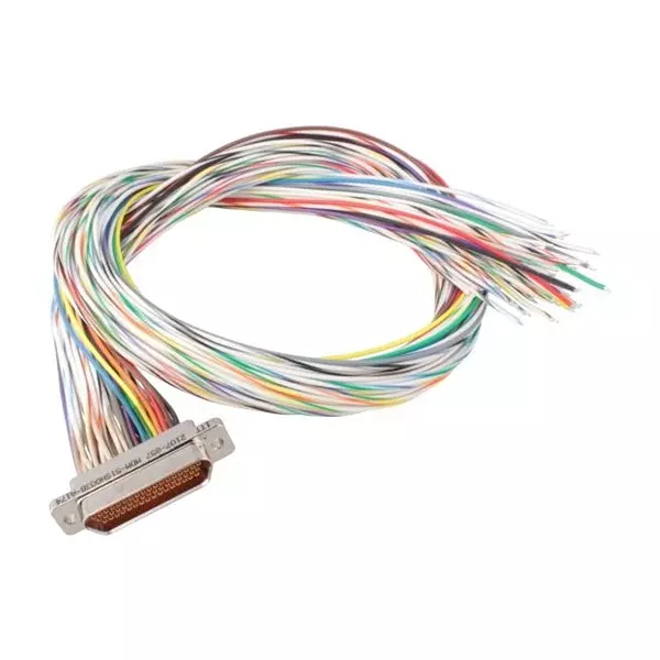 ITT CANNON Cable Assembly, 51P MICRO D RCPT-FREE END, 18", MDM-51SH003B-A174