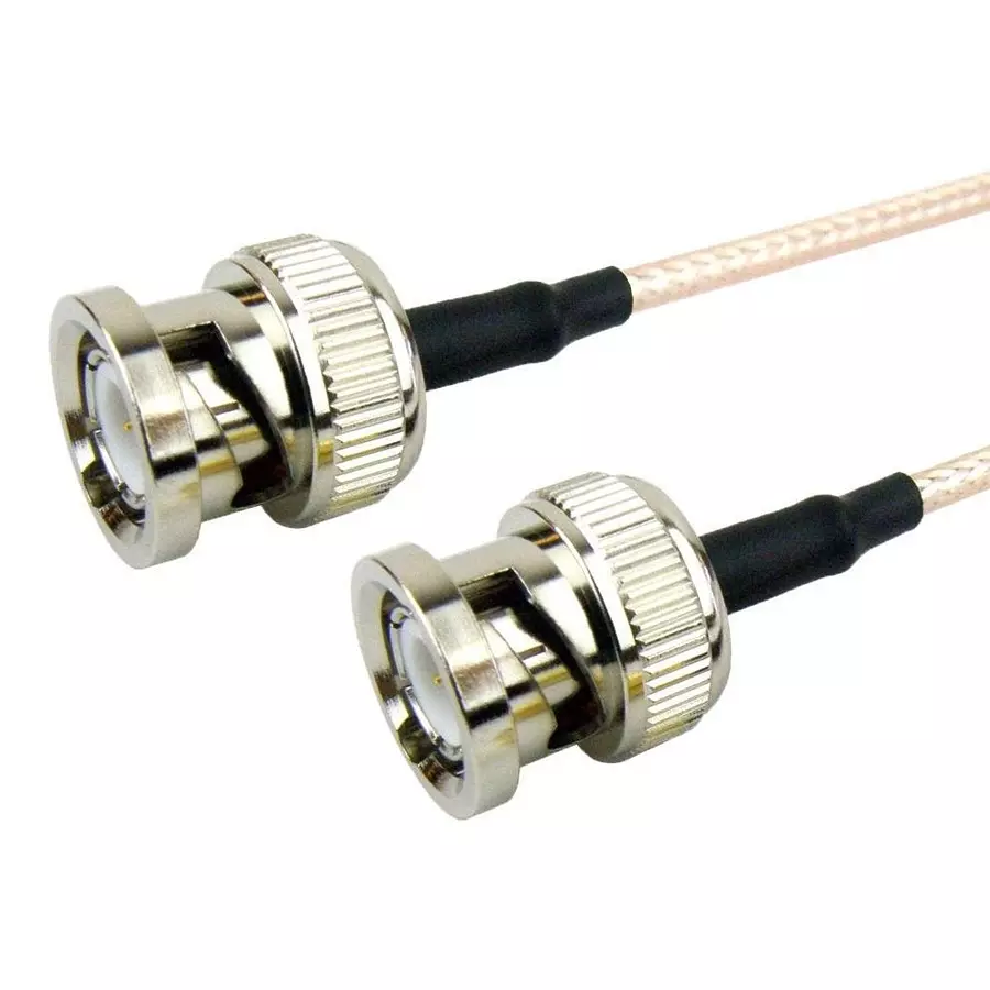 FAIRVIEW MICROWAVE Cable Assembly, BNC PLUG-PLUG, 50 OHM, 10, FMC0808315-120