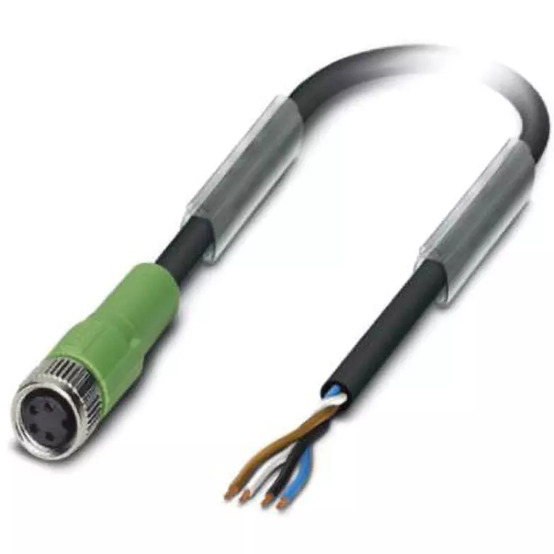 Phoenix Contact Cables & Connector 4 Pole M84 pin Connector, 1543618